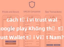 cách tải ví trust wallet trên google play Không thể tải Trust Wallet tại Việt Nam? Cách khắc phục